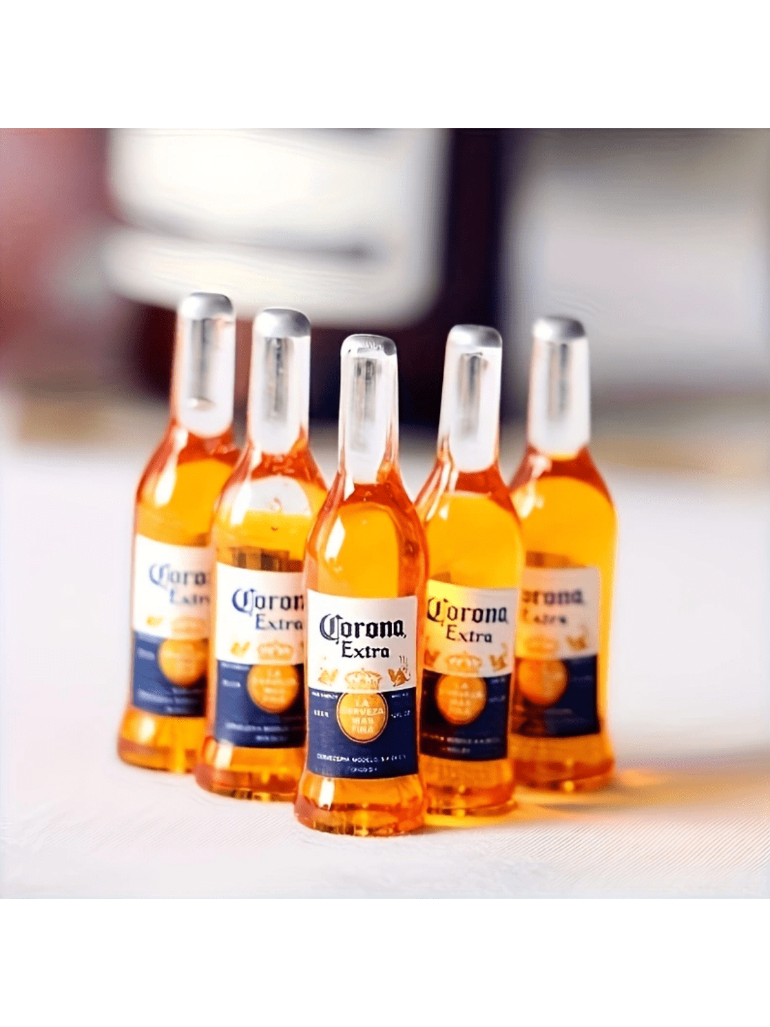 20pcs Mini Beverage Bottle Figurines, Home Office Desk Decor, Miniature Accessories, Room Decoration, Home Decoration