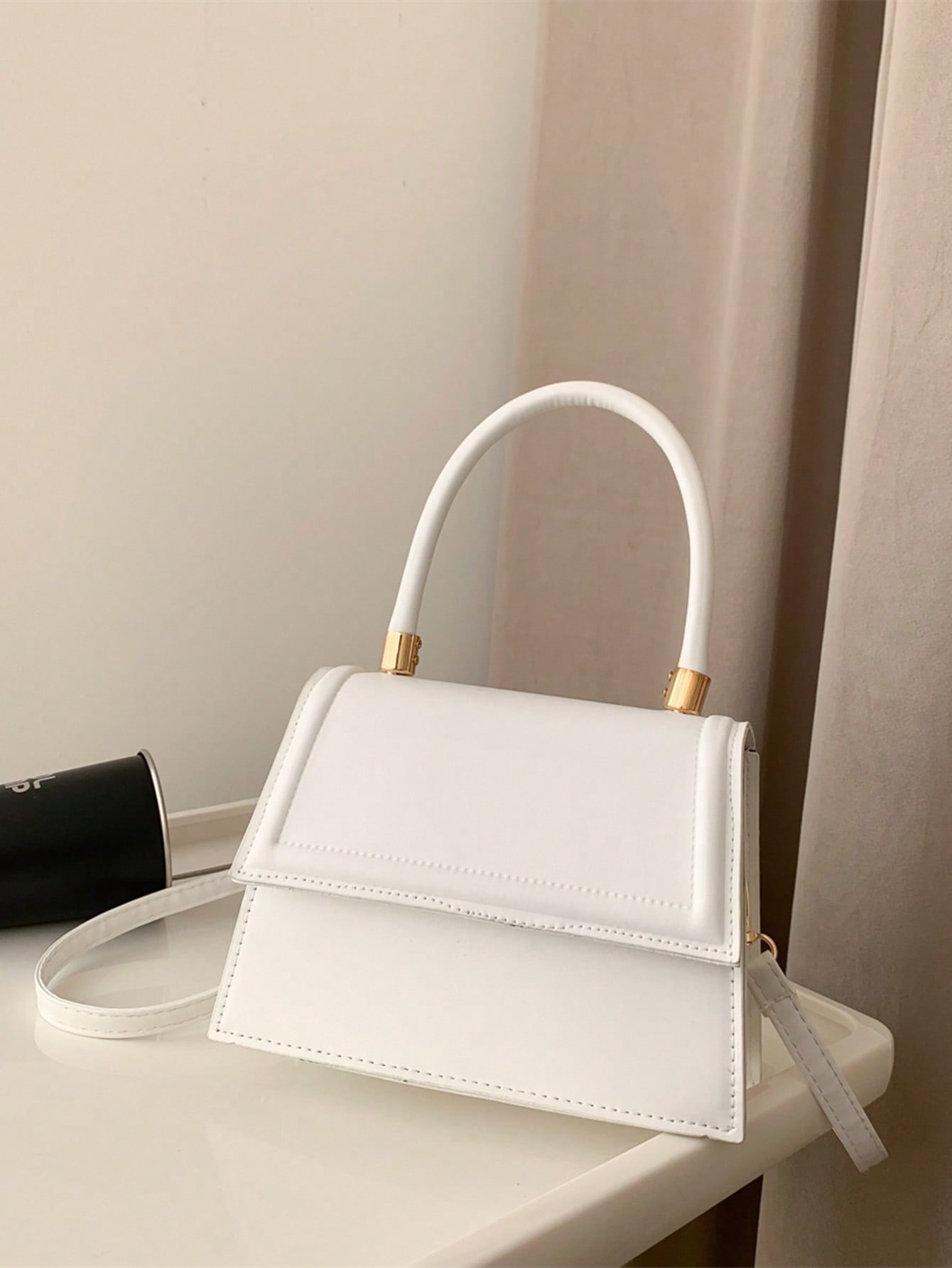 New Solid Color Street Casual Shoulder Bag, Fashionable Simple Clutch Bag, Crossbody Bag