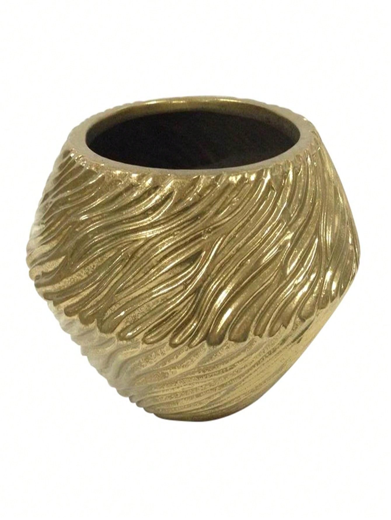 Unbeatablesale Jeco HD-HAVS069 Ceramic Vase, Gold Color