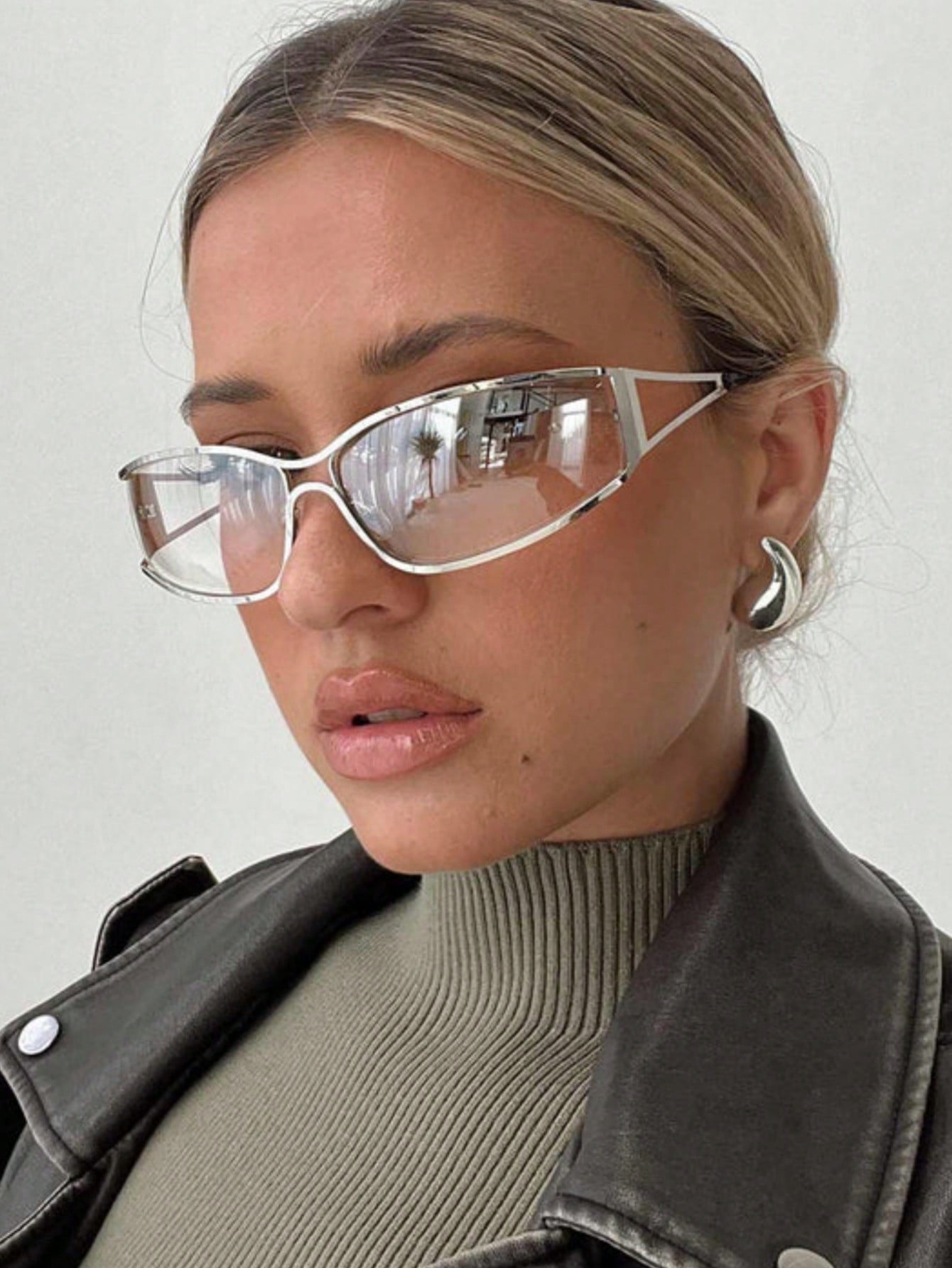 New Retro Metal Frame Fashion Trendy Versatile Women & Men Fashion Glasses, Premium Daily, Street, Party, Outdoor Use Halloween