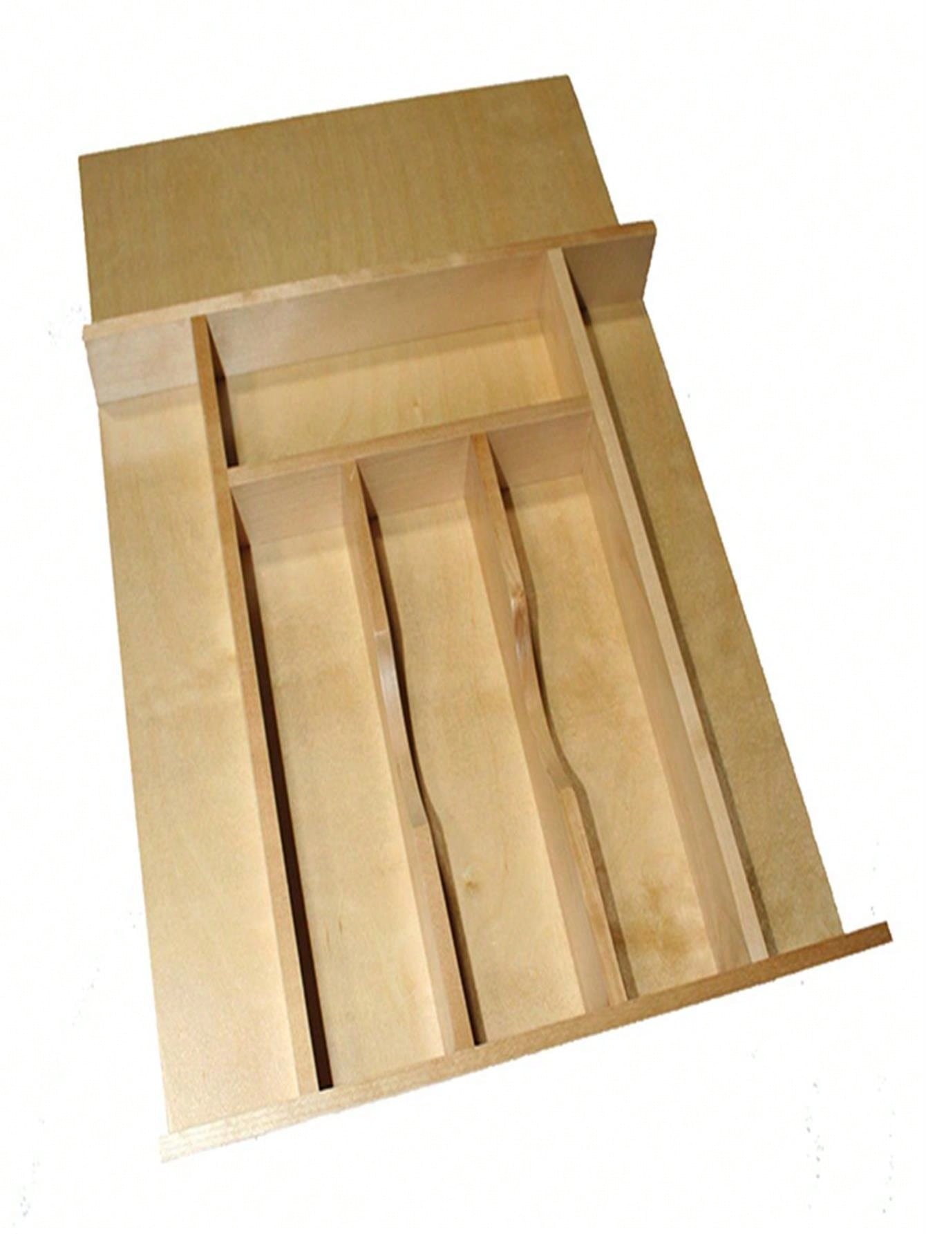 Unbeatablesale 15 In. Wood Cutlery Tray Insert For Drawer - Maple, Birch