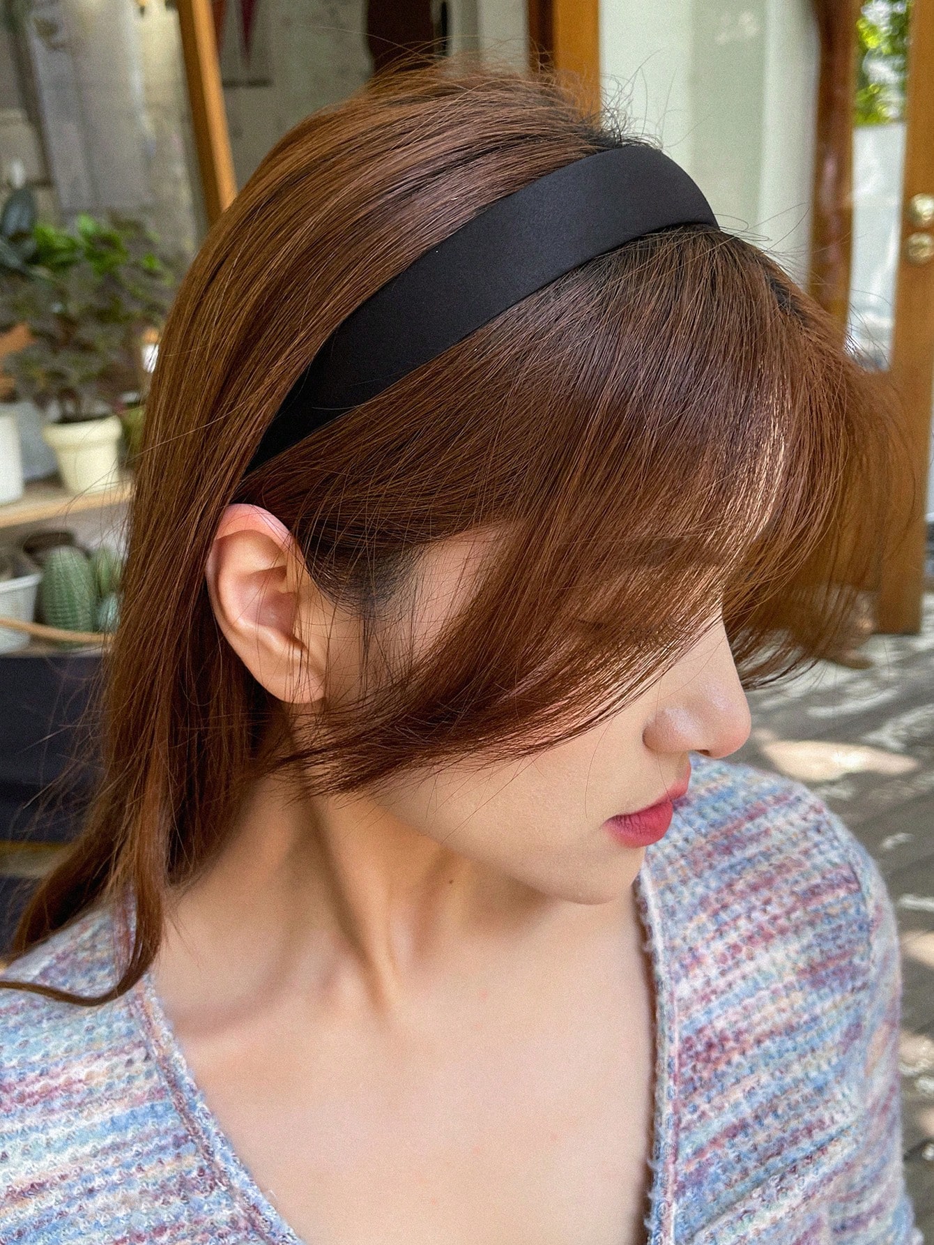 DAZY Simple Solid Color Headband, Suitable For Daily Wear