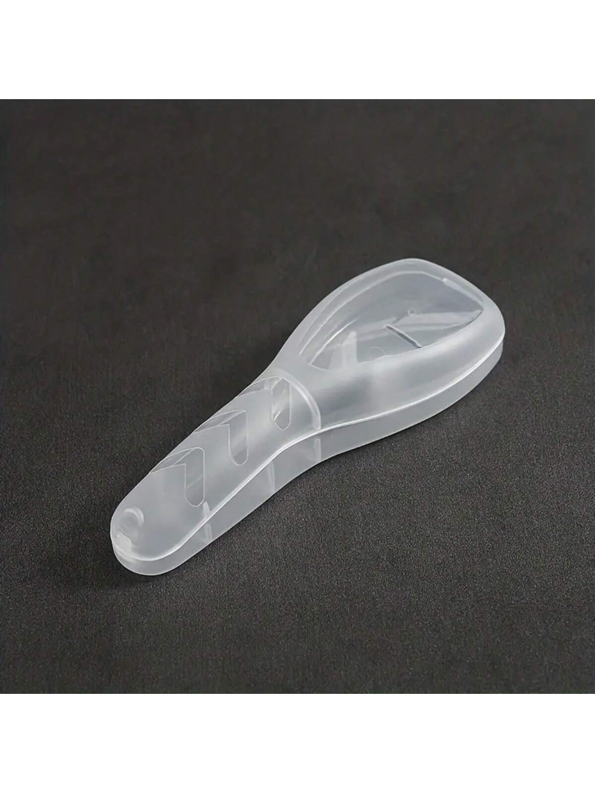 1pc Transparent Razor Storage Box, Dustproof Razor Holder, Portable Travel Accessory Case