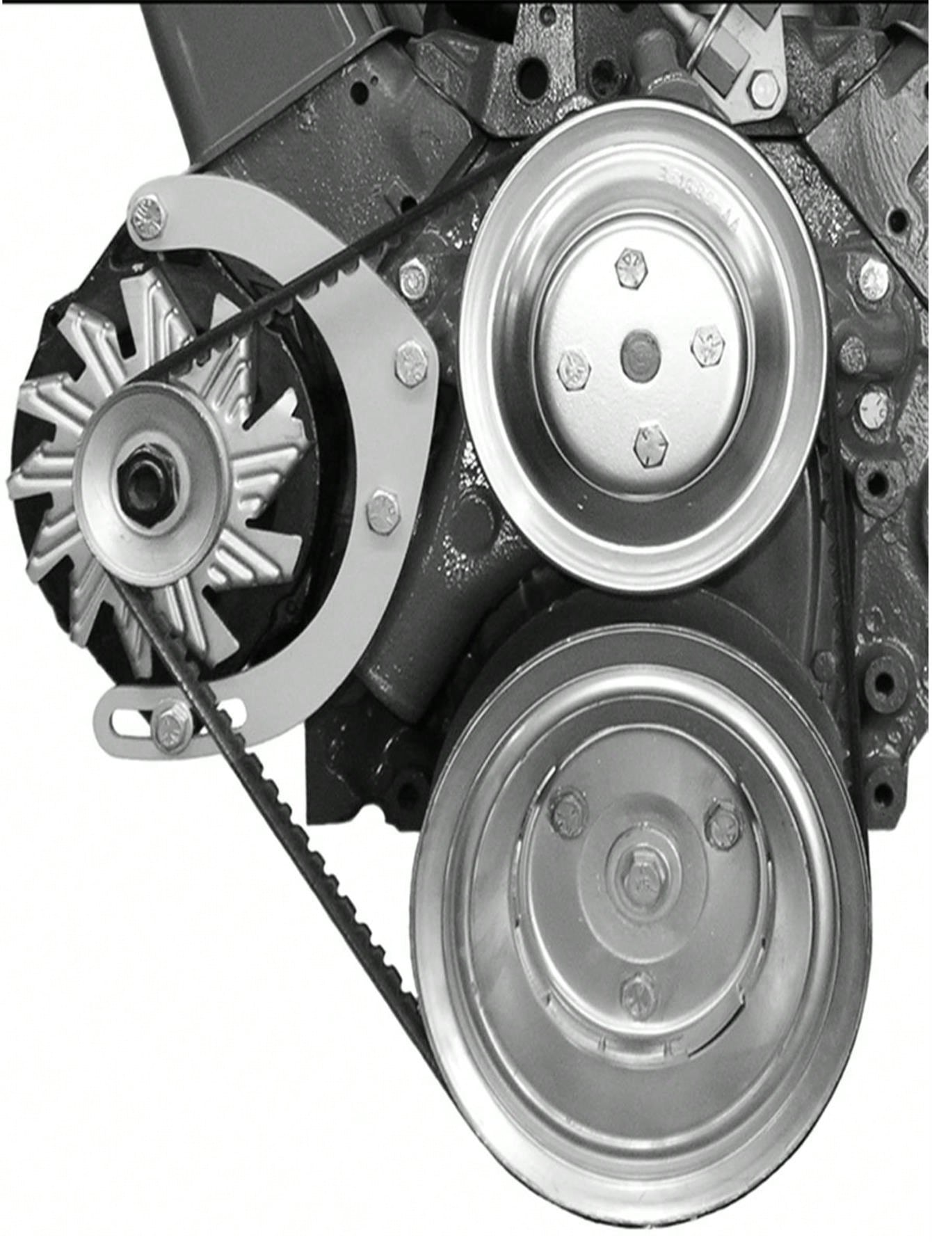 Unbeatablesale 215R Alternator Bracket For Small Block Chevy Long Water Pump, Right Hand Mid-Mount